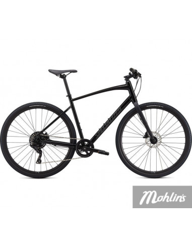 Specialized Sirrus X 2.0  GLOSS BLACK / SATIN CHARCOAL REFLECTIVE (M)