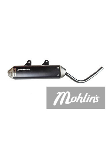 Avgassystem Rieju MRT Evo Steel CR