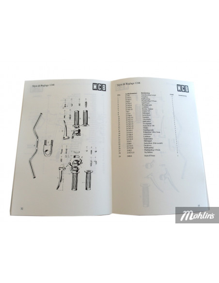 Reservdelskatalog Crescent Compact 1248 + 1252