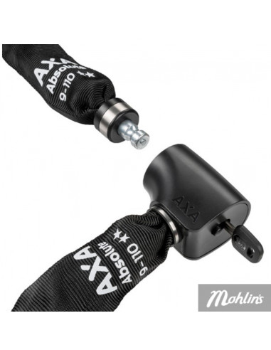 Kättinglås AXA Chain Absolute 9 110 cm Svart