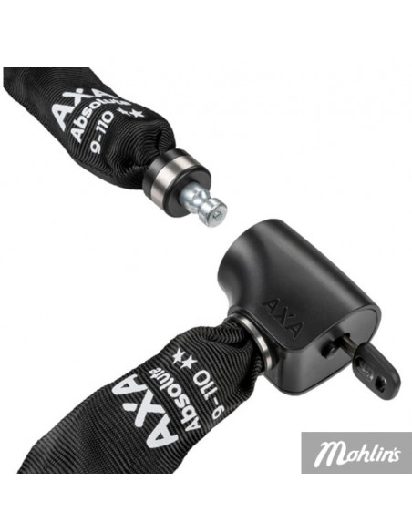 Kättinglås AXA Chain Absolute 9 110 cm Svart