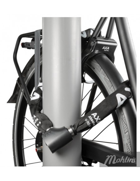 Kättinglås AXA Chain Absolute 9 110 cm Svart