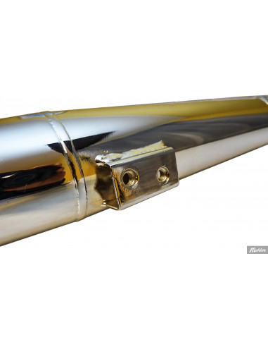 Avgassystem Kreidler 28MM Krom