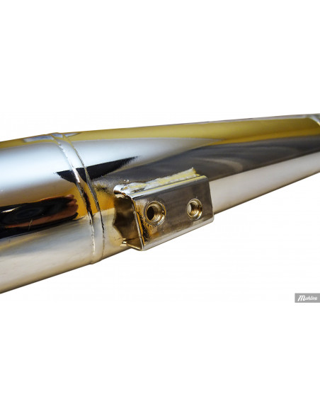 Avgassystem Kreidler 28MM Krom