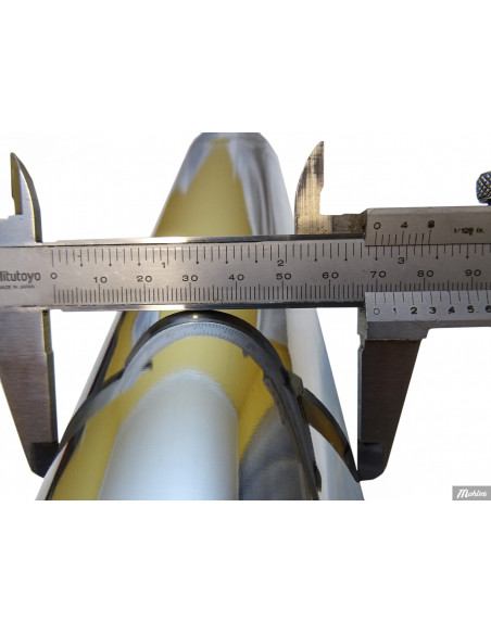 Avgassystem Kreidler 28MM Krom