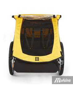 Cykelvagn BURLEY Kids trailer Bee Double 2