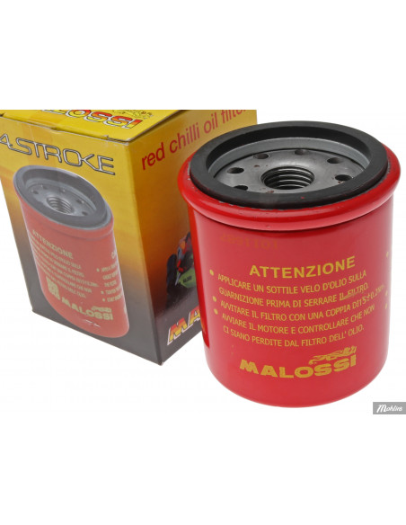 Oljefilter, Malossi Red Chilli Filter 4-t