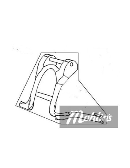 Centralstöd Kymco Super 8 2 T