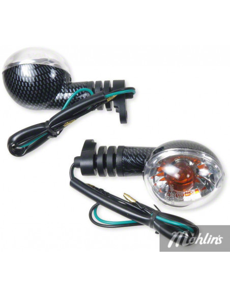 Blinkersset Universal Carbon