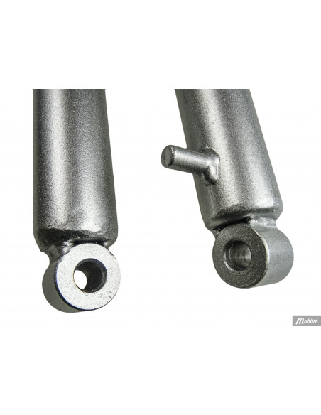 Framgaffelrör set silver PW50