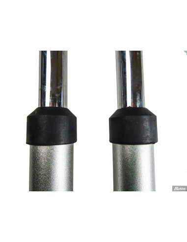 Framgaffelrör set silver PW50