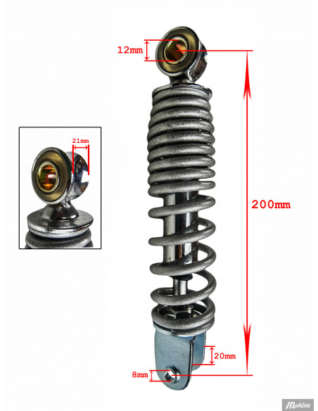 Stötdämpare Yamaha PW50