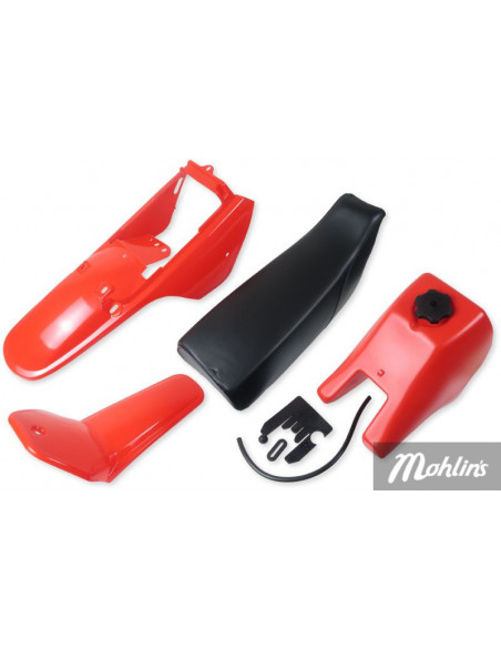 Kåpkit Yamaha PW80, Rött