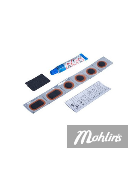 Reparationsask 8 delar Laglappar och lim