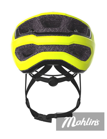 Cykelhjälm Scott ARX Plus Black/Radium Yellow RC 55-59 cm