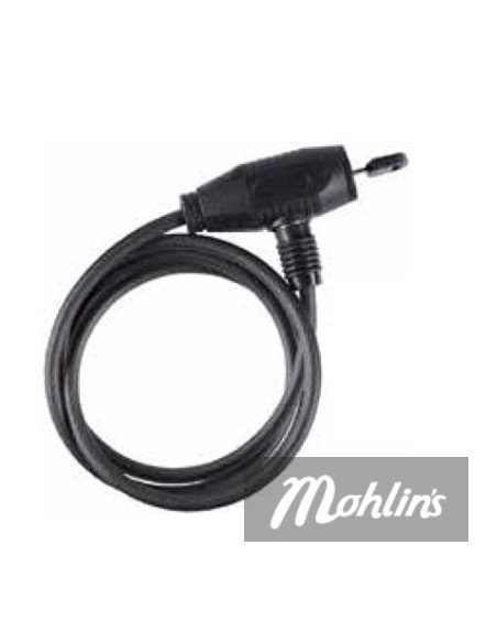 Kabellås spiral med nyckel