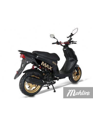 Moto CR Big Max Naked EFI 45 km Matt Svart/Guld