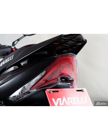 Viarelli Rivetto Svart Klass 1 45km/h 4-Takt