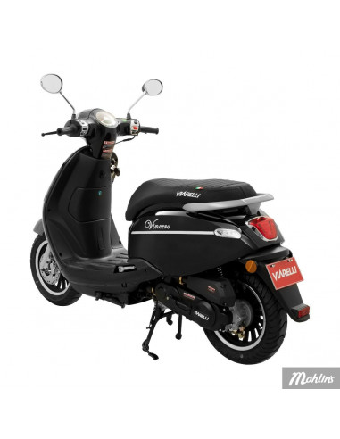 Viarelli Vincero Svart Klass 1 45km/h 4-Takt