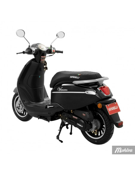 Viarelli Vincero Svart Klass 1 45km/h 4-Takt