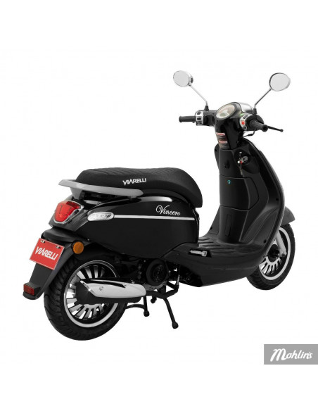 Viarelli Vincero Svart Klass 1 45km/h 4-Takt
