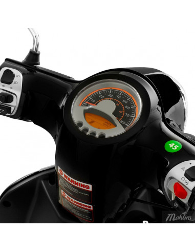 Viarelli Vincero Svart Klass 1 45km/h 4-Takt