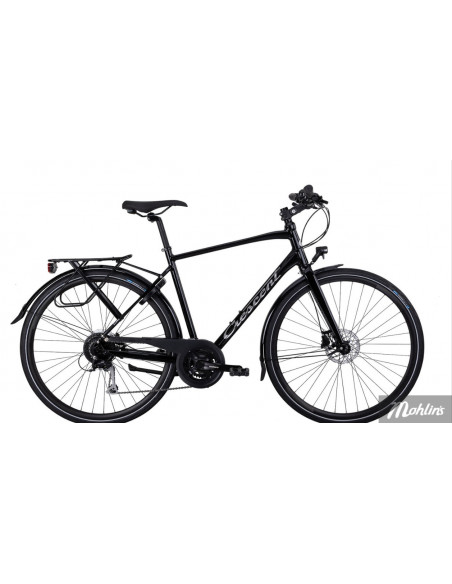 Crescent Kebne 16-växlad Cityhybrid 53 cm Svart 28 tum