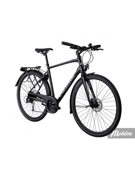 Crescent Kebne 16-växlad Cityhybrid 53 cm Svart 28 tum