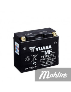 Batteri Yuasa 12V YT12B-BS 10AH 150X69X130 mm