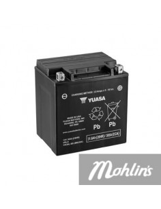 Batteri Yuasa YIX30L-BS, 166X126X175 mm