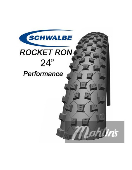 Cykeldäck 24 tum Schwalbe Rocket Ron Performance 54-507 24x2.10