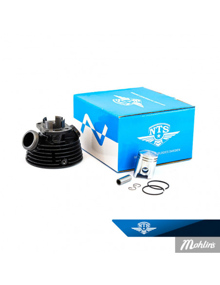 Cylinder 38 mm 5,5 hk Fartvindkyld Fyrkantigt ”Kyrkport” insug Sachs 50/3,50/4,50/A,50/2