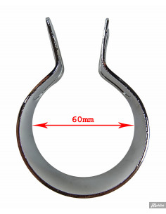 Avgasklämma 60 mm 2