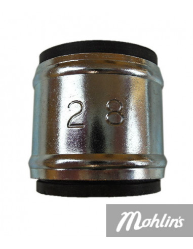 Ljuddämpare standard 28 mm universal 60X550 mm...