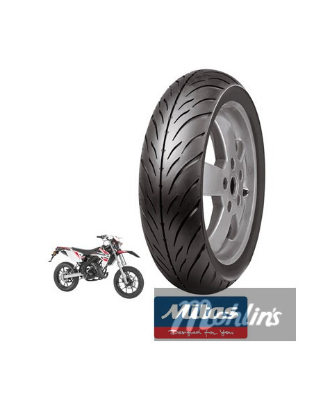 Mopeddäck Mitas 17 tum SM-Däck 130/70-17