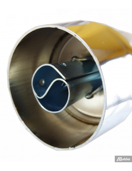 Avgassystem Zundapp KS50 32MM 70MM open flow