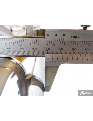 Avgassystem Zundapp KS50 32MM 70MM open flow