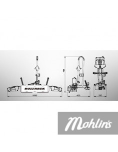 Cykelhållare Eazzy 1 2