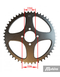 Bakdrev Yamaha DT50MX/FS1 2