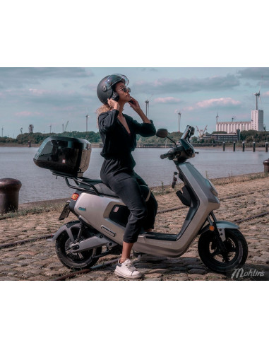 NIU MQi Sport Standard Range 45km/h Silver