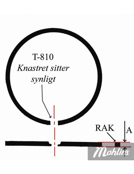 Kolvringar 38x2mm std