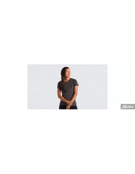 Cykeltröja Specialized S-Logo Short Sleeve T-Shirt Char Dam M