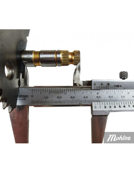 Kickaxel med bussning 17t drev