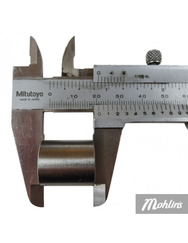 Kickaxel med bussning 17t drev