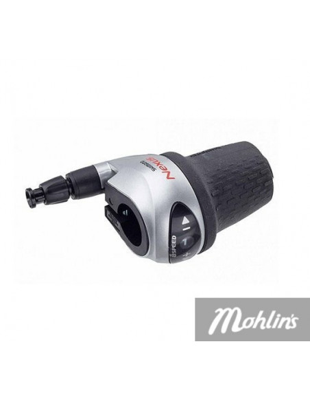 Växelreglage Nexus®8 vrid, Shimano®SL8S31 2355mm wire skandickabel, Svart, One S