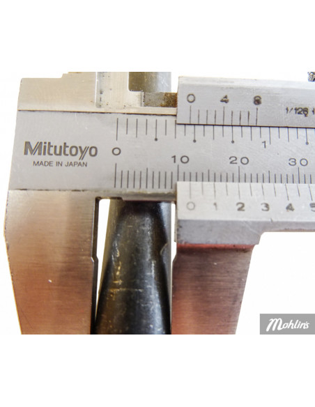 Framhjulsaxel Made by Puch (Lelu med fasta lager) Puch Maxi