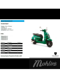 Servicekit Peugeot Django/Kisbee 4 takt 2