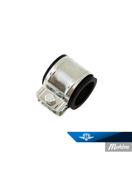 Avgasklammer Made by NTS 32 mm med gummi