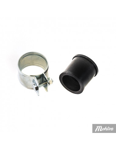 Avgasklammer Made by NTS 32 mm med gummi