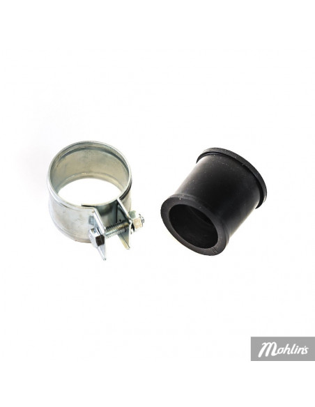 Avgasklammer Made by NTS 32 mm med gummi